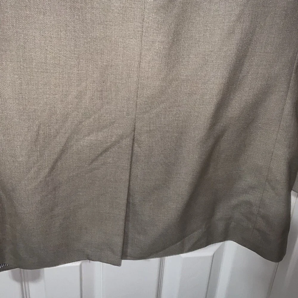 Croft & Barrow Tan Business Casual 2 Button Sport Coat Mens Blazer 40 Reg